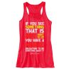 Ladies' Flowy Racerback Tank Thumbnail