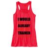 Ladies' Flowy Racerback Tank Thumbnail