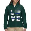 Ladies' 8 oz. Full-Zip Fleece Thumbnail