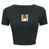 Ladies' Poly-Cotton Crop T-Shirt Thumbnail