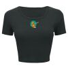 Ladies' Poly-Cotton Crop T-Shirt Thumbnail