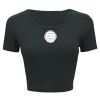 Ladies' Poly-Cotton Crop T-Shirt Thumbnail