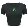 Ladies' Poly-Cotton Crop T-Shirt Thumbnail
