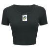 Ladies' Poly-Cotton Crop T-Shirt Thumbnail