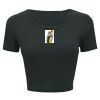 Ladies' Poly-Cotton Crop T-Shirt Thumbnail