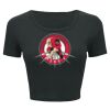 Ladies' Poly-Cotton Crop T-Shirt Thumbnail