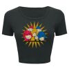Ladies' Poly-Cotton Crop T-Shirt Thumbnail