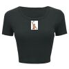 Ladies' Poly-Cotton Crop T-Shirt Thumbnail