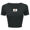 Ladies' Poly-Cotton Crop T-Shirt Thumbnail