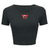 Ladies' Poly-Cotton Crop T-Shirt Thumbnail