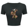 Ladies' Poly-Cotton Crop T-Shirt Thumbnail