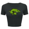 Ladies' Poly-Cotton Crop T-Shirt Thumbnail
