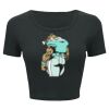 Ladies' Poly-Cotton Crop T-Shirt Thumbnail