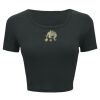 Ladies' Poly-Cotton Crop T-Shirt Thumbnail