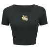 Ladies' Poly-Cotton Crop T-Shirt Thumbnail