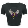 Ladies' Poly-Cotton Crop T-Shirt Thumbnail