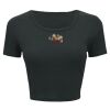 Ladies' Poly-Cotton Crop T-Shirt Thumbnail