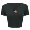 Ladies' Poly-Cotton Crop T-Shirt Thumbnail