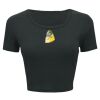 Ladies' Poly-Cotton Crop T-Shirt Thumbnail