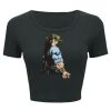 Ladies' Poly-Cotton Crop T-Shirt Thumbnail