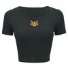 Ladies' Poly-Cotton Crop T-Shirt Thumbnail
