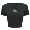 Ladies' Poly-Cotton Crop T-Shirt Thumbnail