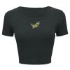 Ladies' Poly-Cotton Crop T-Shirt Thumbnail