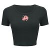 Ladies' Poly-Cotton Crop T-Shirt Thumbnail