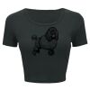 Ladies' Poly-Cotton Crop T-Shirt Thumbnail