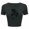 Ladies' Poly-Cotton Crop T-Shirt Thumbnail