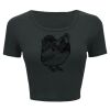 Ladies' Poly-Cotton Crop T-Shirt Thumbnail