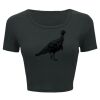 Ladies' Poly-Cotton Crop T-Shirt Thumbnail