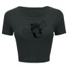 Ladies' Poly-Cotton Crop T-Shirt Thumbnail