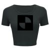 Ladies' Poly-Cotton Crop T-Shirt Thumbnail