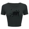 Ladies' Poly-Cotton Crop T-Shirt Thumbnail