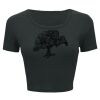 Ladies' Poly-Cotton Crop T-Shirt Thumbnail