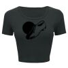 Ladies' Poly-Cotton Crop T-Shirt Thumbnail