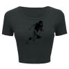 Ladies' Poly-Cotton Crop T-Shirt Thumbnail