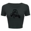 Ladies' Poly-Cotton Crop T-Shirt Thumbnail