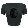 Ladies' Poly-Cotton Crop T-Shirt Thumbnail