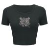 Ladies' Poly-Cotton Crop T-Shirt Thumbnail