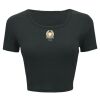 Ladies' Poly-Cotton Crop T-Shirt Thumbnail
