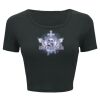Ladies' Poly-Cotton Crop T-Shirt Thumbnail