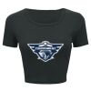 Ladies' Poly-Cotton Crop T-Shirt Thumbnail