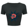 Ladies' Poly-Cotton Crop T-Shirt Thumbnail