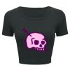 Ladies' Poly-Cotton Crop T-Shirt Thumbnail