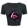 Ladies' Poly-Cotton Crop T-Shirt Thumbnail