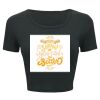 Ladies' Poly-Cotton Crop T-Shirt Thumbnail