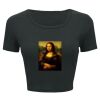 Ladies' Poly-Cotton Crop T-Shirt Thumbnail