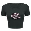 Ladies' Poly-Cotton Crop T-Shirt Thumbnail